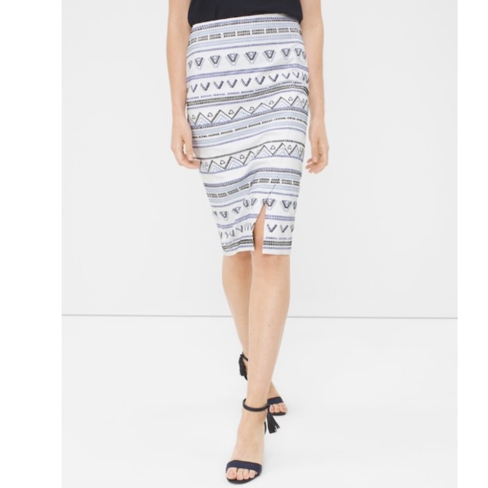 🪁WHBM🪁EMBROIDERED PENCIL SKIRT
STYLE🪁